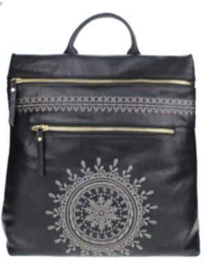 MOCHILA MUJER CON BORDADO