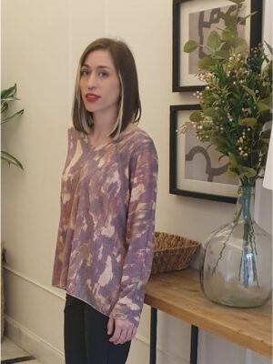 Jersey mujer estampado talla grande